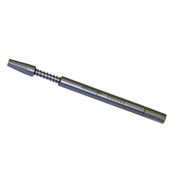 Spring loaded clamping rod