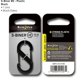 S Hook, S-Biner #2 (Plastic) NI01097