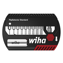 Wiha Set di inserti FlipSelector Standard 25 mm, 1/4" C6,3