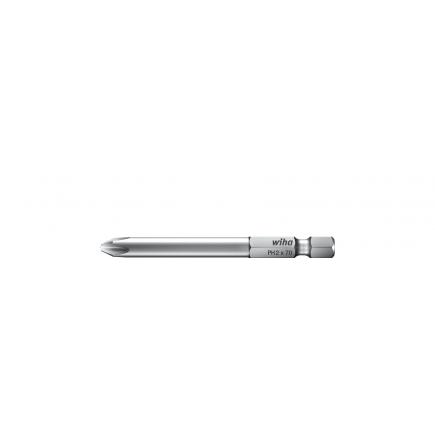 Wiha Bit Set Professional 70 mm Phillips, 2 Pz, 1/4" E6.3 in custodia