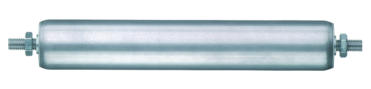 Rulli trasportatori a cilindro in acciaio grezzo (S55) S55-F10-610-630