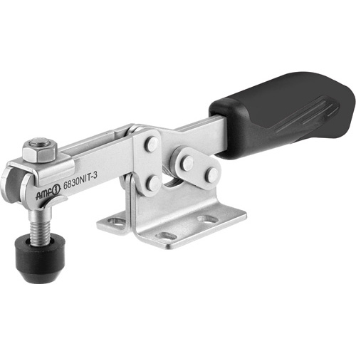 Horizontal Toggle Clamp with Black Handle, 6830NIT