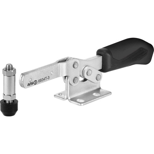 Horizontal Toggle Clamp with Black Handle, 6834T