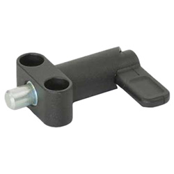 Cam action indexing plungers with flange 612.9-10-10-16-SW