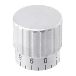 Control knobs, Stainless Steel 436.1-24-B5-A-MT