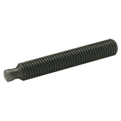 Grub screws with thrust point, blackened 6332-M6-35-SKN