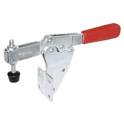 Horizontal acting toggle clamps with vertical mounting base 820.2-75-MF