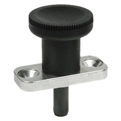 Indexing plungers with rest position, Plunger Steel 608.1-8-18