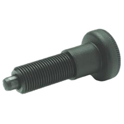 Indexing plungers, Steel / plastic knob 613-10-GK