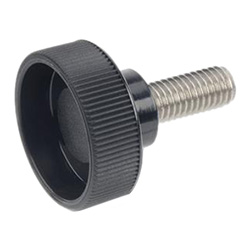 Knurled screws with Stainless Steel bolt