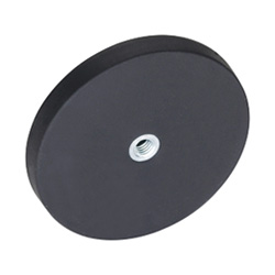 Retaining magnets with female thread, with rubber jacket 51.5-ND-66-SW