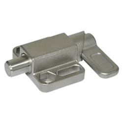 Stainless Steel-Spring latches with flange for surface mounting 722.3-12-20-R-A4