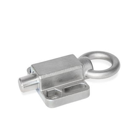 1PC chiavistello di sicurezza in metallo caricato a chiavistello 128mm *  32mm chiusure a molla tono