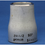 Riduttore in acciaio per raccordi di testa a saldare per tubi (concentrico ed eccentrico) – tubo bianco JIS(G)-R(C)-PT370-5BX21/2B-S40