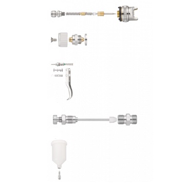 Ricambi per aerografi a basa acquosa