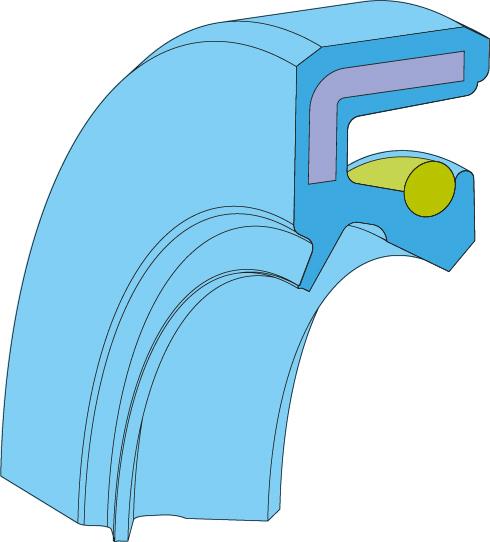 Guarnizione Paraolio NBR 42x62x8 Mm - Anello Di Tenuta Per Applicazioni Meccaniche E Industriali