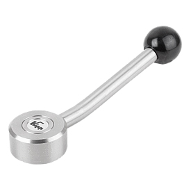 Leve di tensionamento filetto interno piatto acciaio inox, 15° (06391)