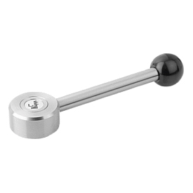 Leve di tensionamento filetto interno piatto acciaio inox, 0° (06391)