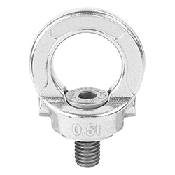 Golfare maschio girevole, acciaio inox (07695)