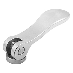 Leva a camma con filettatura interna, rondella di pressione in acciaio inox, inch (04232)