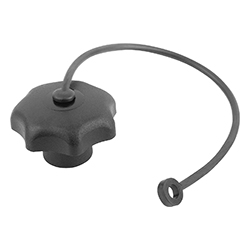 Pomelli a lobi con nastro di fissaggio simili a DIN 6336 parti metalliche in acciaio inox, inch (06212)