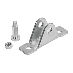 Supporto x testa articol., acciaio o acciaio inox (27616)