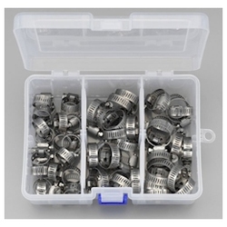 Set di fascette per tubi flessibili in acciaio [inox] EA463C