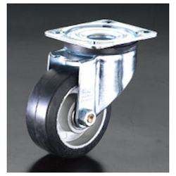 Ruote per attrezzature (ruote piroettanti) / diametro ruota × larghezza: 100 × 40 mm. Portata: 200 kg. Resistenza al calore: da -25 a 80°C