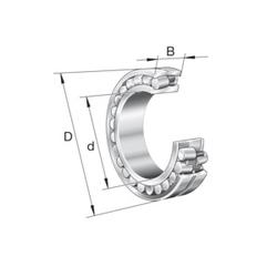 Cuscinetto orientabile a rulli 240...-BEA, dimensioni principali secondo DIN 635-2