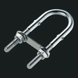 Bulloni Acciaio Inox 4 Viti A U M10 In Acciaio Inox - 80x150mm Con Contropiastre Per Fissaggi Viti Per Serramenti Inox - Foto 7