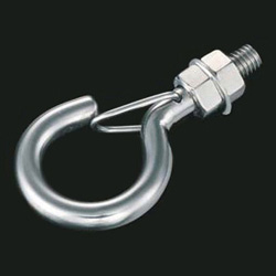 10 pezzi fissaggio anello ancoraggio in acciaio inox 304, piastra