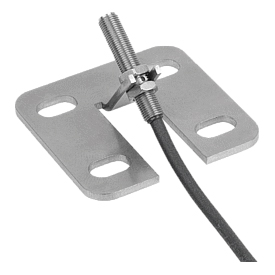 Sensori di stato in acciaio inossidabile con staffa, forma H, per morsetti a leva orizzontali (K1736)