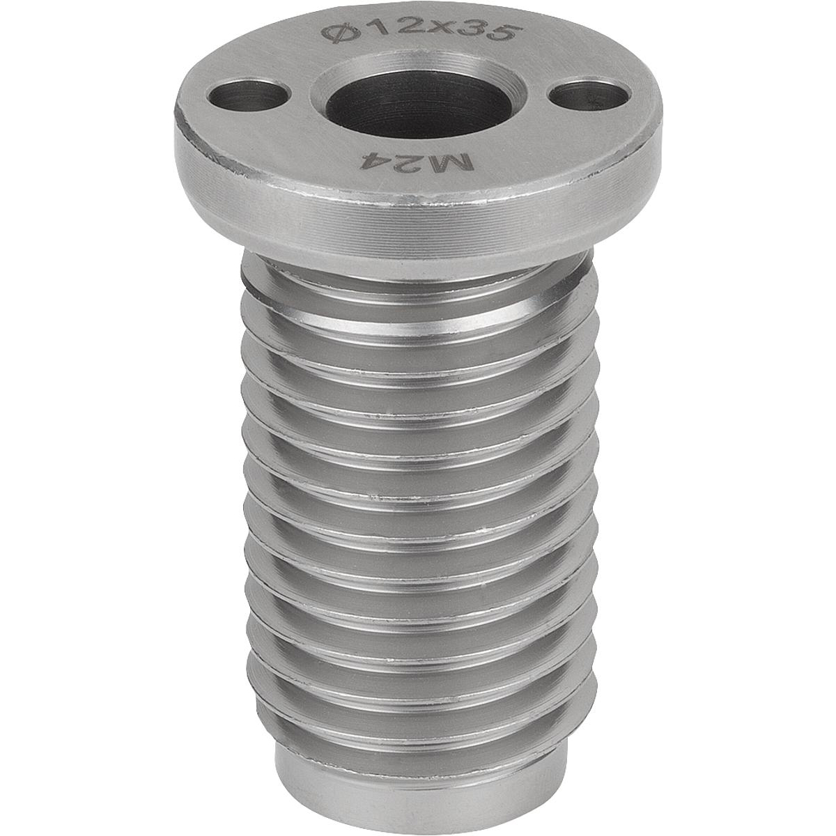 Bussole portamaschi per anelli di sollevamento, acciaio inox, piatte, forma B (K1921)