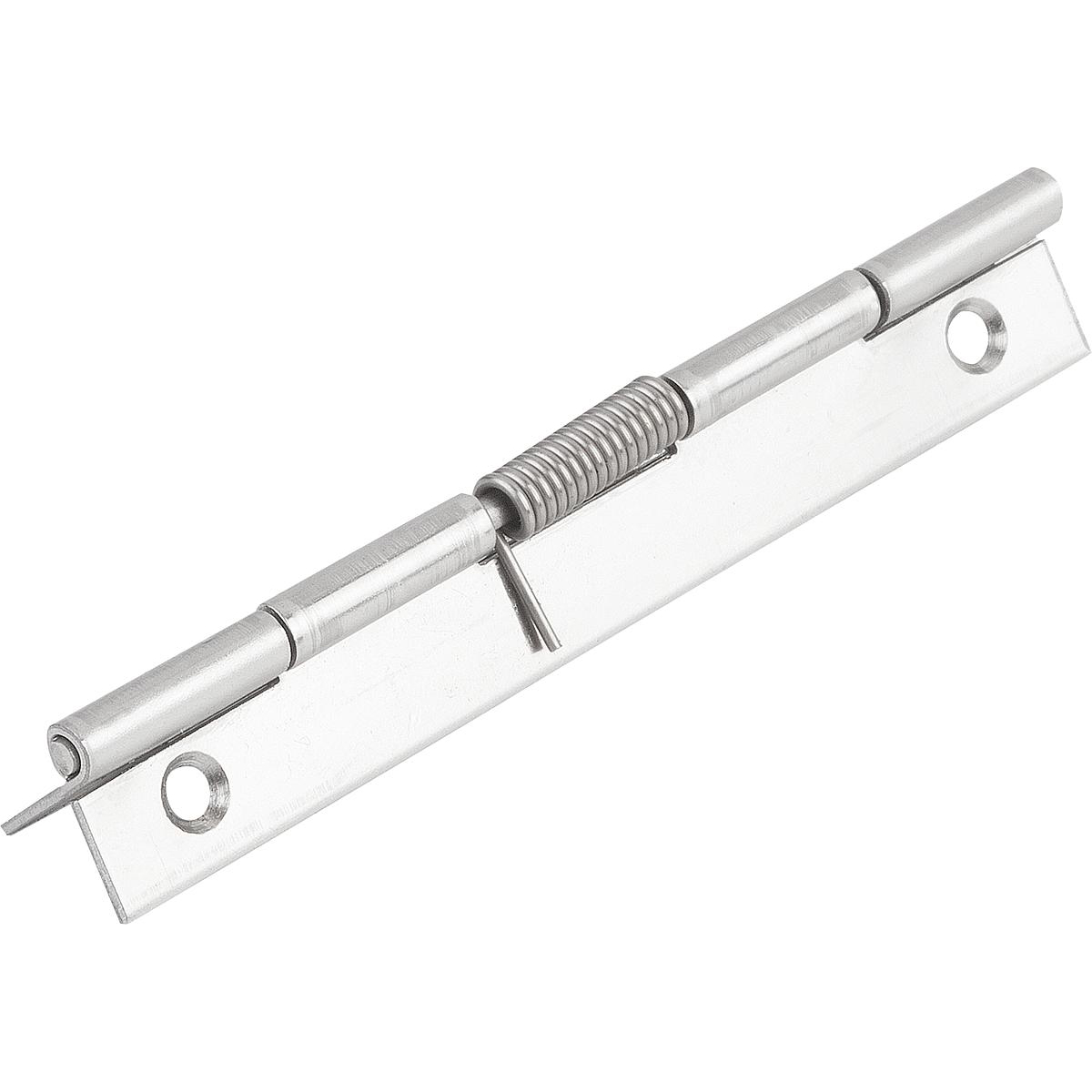 Cerniere a molla in acciaio o acciaio inox 75 mm (K1174)