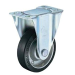 Rotelle per attrezzature (rotelle girevoli) / Rotella rigida girevole, 420JR/413JR/420JRP/413JRP, da 100 a 150 mm