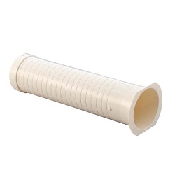 Materiali accessori per tubi del condizionatore aria, manicotto passante con flangia (modello lungo)