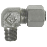 Raccordo con manicotto a innesto tipo CE per nipplo gomito per tubi in acciaio KLN KLN06-020CE