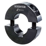 Anelli di bloccaggio / acciaio inox, acciaio / due pezzi / sede per la chiave / SCSS-K SCSS4518CK