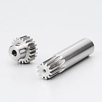 Modulo ingranaggi cilindrici in acciaio inox 0,8 S80SU18B*0504