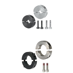 Anelli di bloccaggio / alluminio, acciaio inox, acciaio / due pezzi SSCSPJ6-6