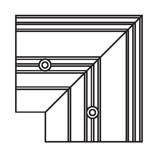 Rifiniture per tappeto di sicurezza serie UMA