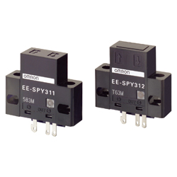 Sensori micro fotografici Modello con riflessione limitata e connettore [EE-SPY31 / 41] EE-SPY412