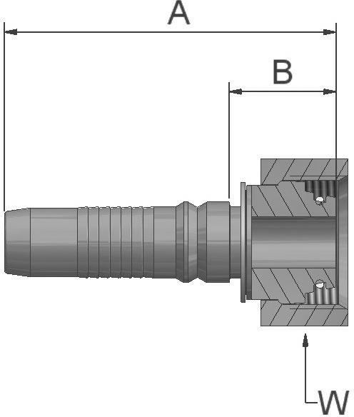 Raccordo PARKER ParLock KC9V4