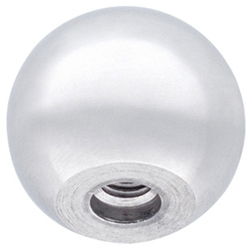 Pomelli sferici, in metallo come DIN 319 24561.0225