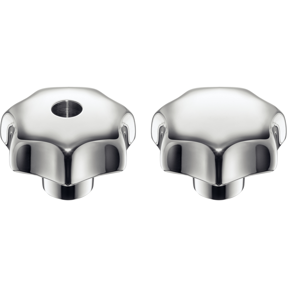 Pomelli a stella, similar to DIN 6336, stainless steel A4