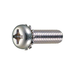 Viti a testa cilindrica Phillips (denti esterni W) con rondella denti esterni incorporata CSPPNS2-ST3W-M3-12