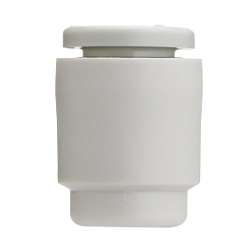 KQ2C, raccordo istantaneo colore bianco - Tappo per tubo KQ2C16-00A-X35