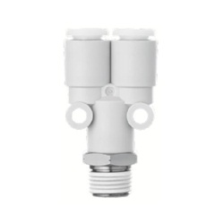 Branch KQ2U-G (Sealant) One-Touch Pipe Fitting