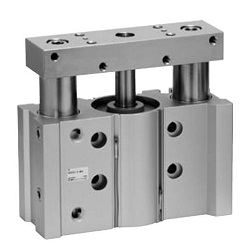 Compact Guide Cylinder, Heavy Duty Guide Rod Type MGPS Series