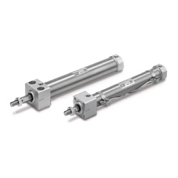 Air Cylinder, Direct Mount, Non-Rotating Rod Type, Double Acting, Single Rod CM2RK Series CDM2RKA20-50Z-C73L